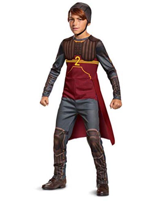 Disguise Ron Weasley Quidditch Costume for Kids, Official Wizarding World Harry Potter Boys Outfit, Child Size