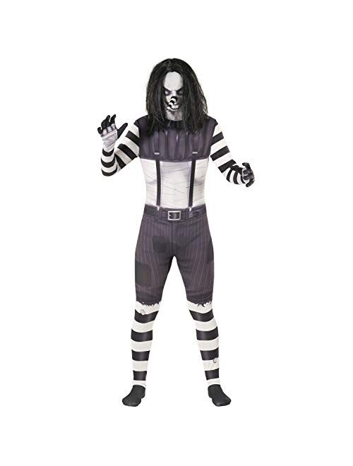 Morphsuits Official Adults Laughing Jack Scary Urban Legend Creepy Pastas Halloween Fancy Dress Costume