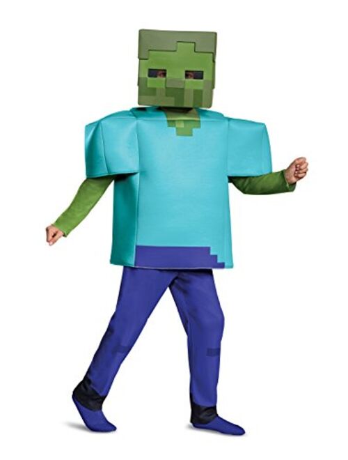 Disguise Minecraft Deluxe Kid Zombie Costume