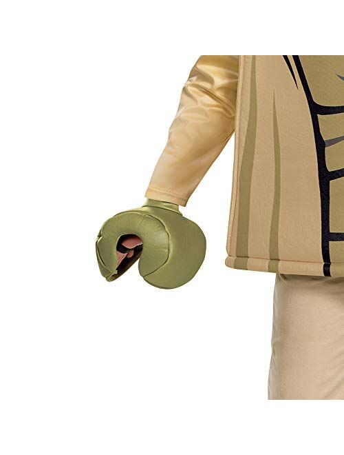 Disguise Yoda Costume for Kids, Official Lego Star Wars Costume with Mask and Robe