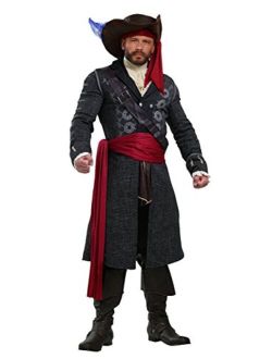 Blackbeard Pirate Costume Blackbeard Costume for Men