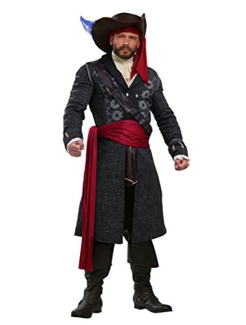 Fun Costumes Blackbeard Pirate Costume Blackbeard Costume for Men