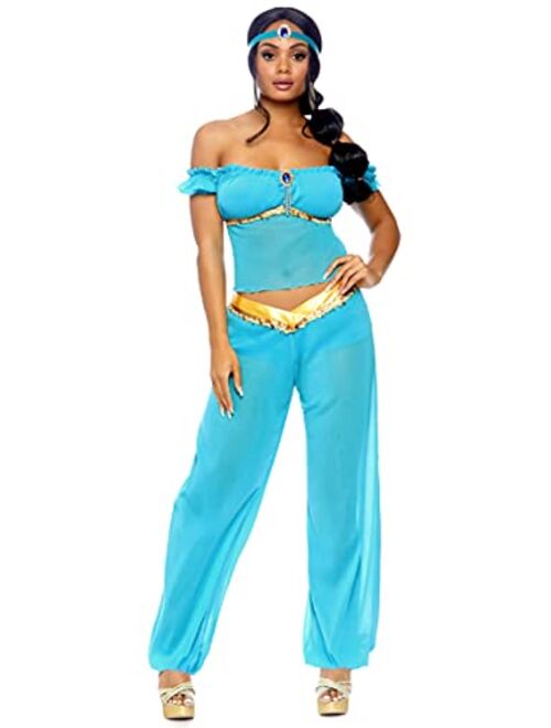 Leg Avenue Women's 3 Piece Arabian Princess Costume