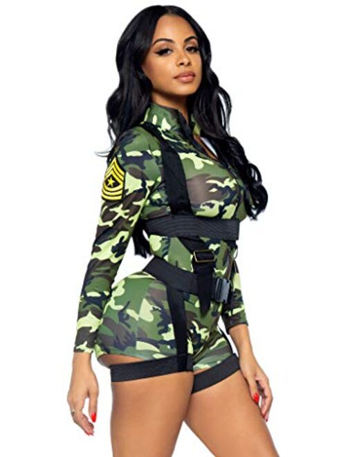 Leg Avenue Women's 2 Piece Goin' Commando Costume