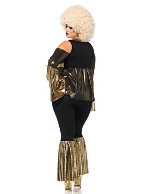 Leg Avenue Women's Plus Size Disco Doll 70s Costume