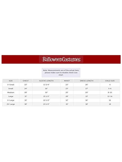 Fun Costumes Girl Mrs. Claus Costume Red Christmas Dress and Hat