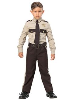 Child Sheriff Costume Police Officer Costume for Kids