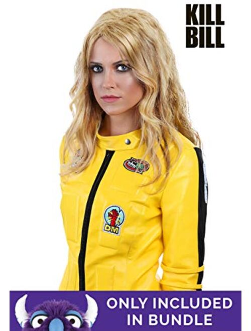 Fun Costumes Beatrix Kiddo Costume Kill Bill Costumes for Women Yellow Motorcycle Jacket Costume