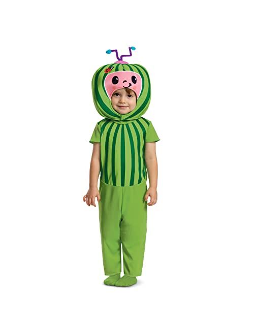 Disguise Cocomelon Costume For Kids, Official Cocomelon Costume Watermelon Headpiece