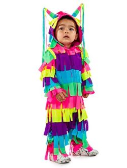 Bright and Fun Multicolor Pinata Halloween Costume for Babies and Toddlers Unisex Sizing