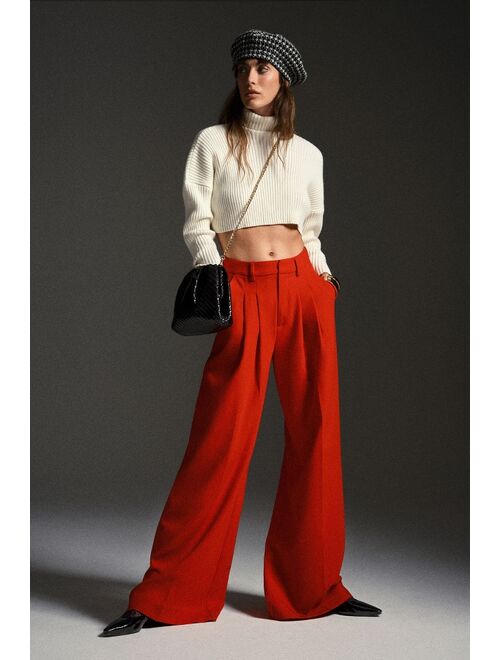 Maeve Pleated Wide-Leg Trousers