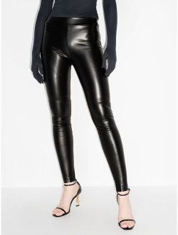 Estella faux-leather leggings