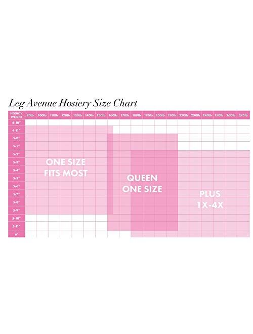 Leg Avenue Women's Sheer Stockings