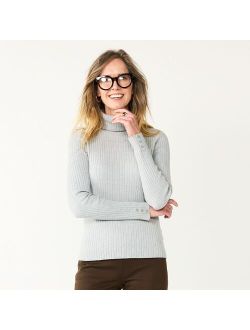 Skye Ribbed Turtleneck Sweater