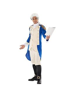 Costumes George Washington Costume For Men Colonial Costume Men Adult Halloween Costume For Men