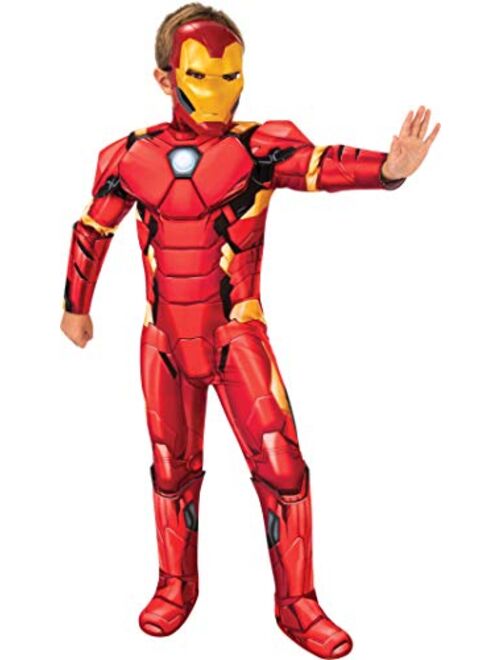 Rubie's Boy's Marvel Avengers Deluxe Iron Man Costume