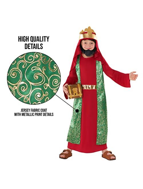 Morph Costumes Wise Men Costume Kids The Three Wisemen Outfit Kids Childs Nativity Costume For Kids
