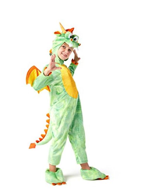 Spooktacular Creations Deluxe Dragon Costume Set with Toys for Kids Role Play