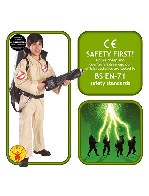 Rubie's Ghostbusters Child's Costume, Small, Beige
