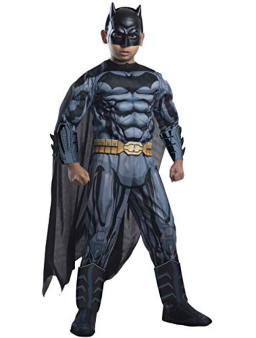 Rubie's Costume DC Superheroes Batman Child Deluxe Costume, Medium
