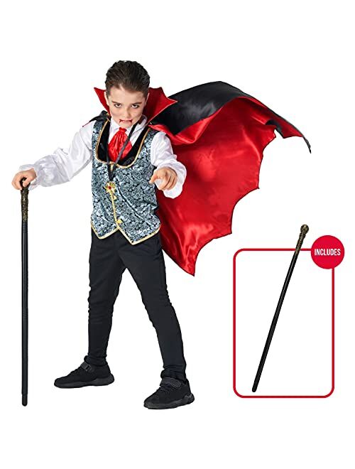 Morph Costumes Kids Vampire Costume Boys Vampire Cape Dracula Outfit Toddler Scary Halloween Costume For Boys