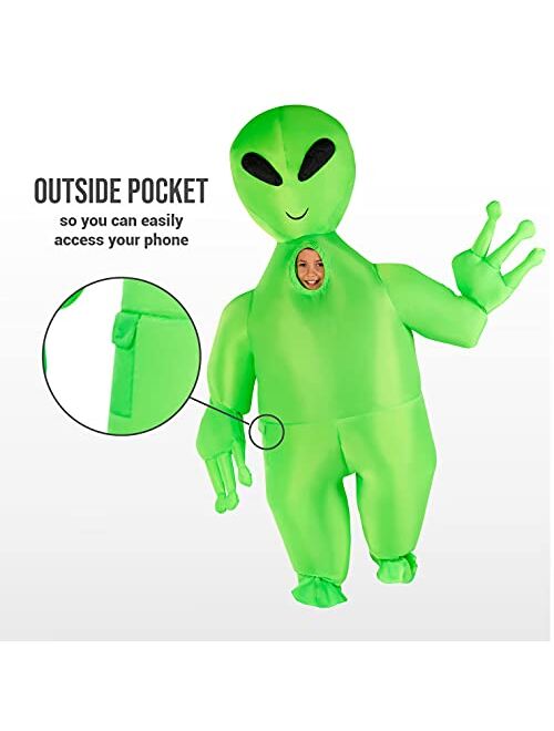 Morph Giant Inflatable Alien Costume Kids Inflatable Costumes For Kids Blow Up Halloween Costumes For Kids Boys Girls