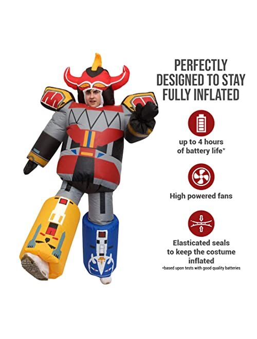 MorphCostumes Giant Megazord Power Rangers Inflatable Costume
