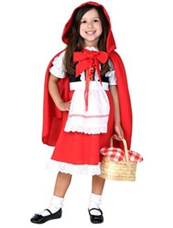 Deluxe Toddler Little Red Riding Hood Costume Toddler Halloween Costume