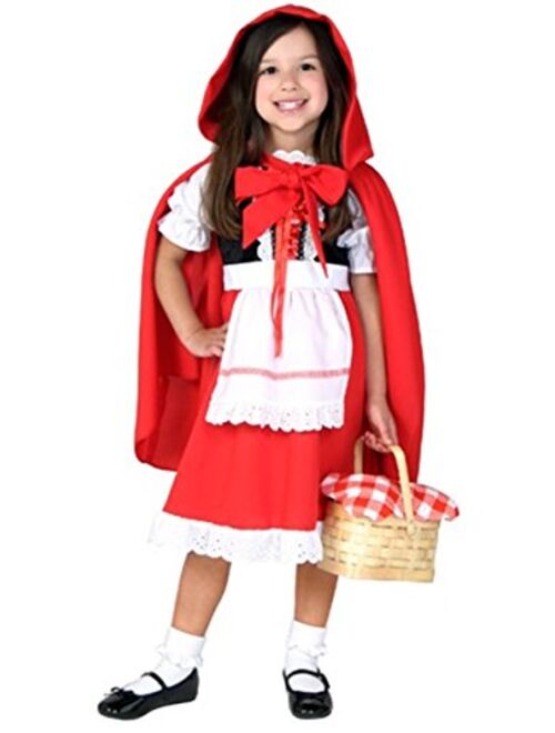 Fun Costumes Deluxe Toddler Little Red Riding Hood Costume Toddler Halloween Costume