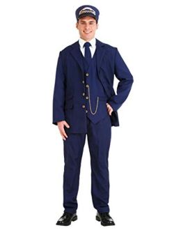 North Pole Train Conductor Costume for Adults