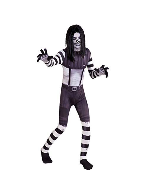 Morphsuits Kids Laughing Jack Urban Legend Zalgo Scary Bodysuit Outfit Scary Halloween Costume