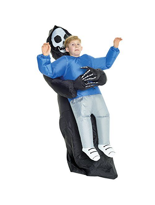 Morphsuits Morph Inflatable Grim Reaper Costume Kids Reaper Costume Death Scary Halloween Costumes for Kids