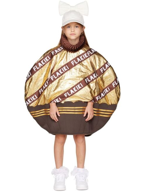 SSENSE Exclusive Kids Brown FLAKIKI GOLDKIKI Costume