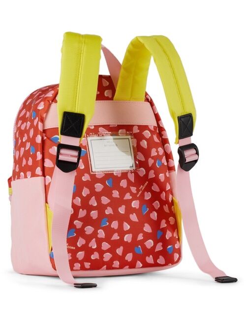 MARC JACOBS Kids Red & Pink Hearts All Over Backpack
