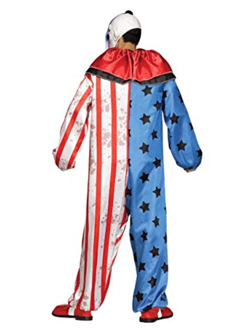 Fun World Evil Clown Men's Costume