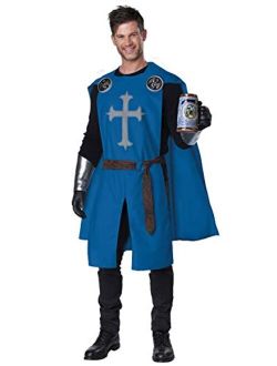 Knight's Surcoat Adult Costume (Blue)