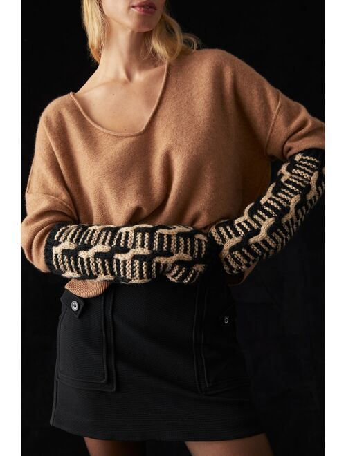 Buy By Anthropologie CableKnit Sleeves online Topofstyle