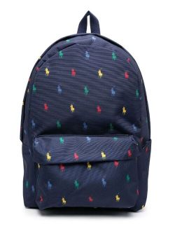 Ralph Lauren Kids polo logo backpack