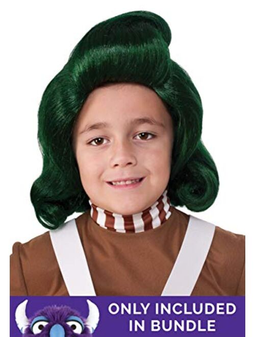Fun Costumes Toddler Oompa Loompa Costume Charlie and The Chocolate Factory Costume for Kids