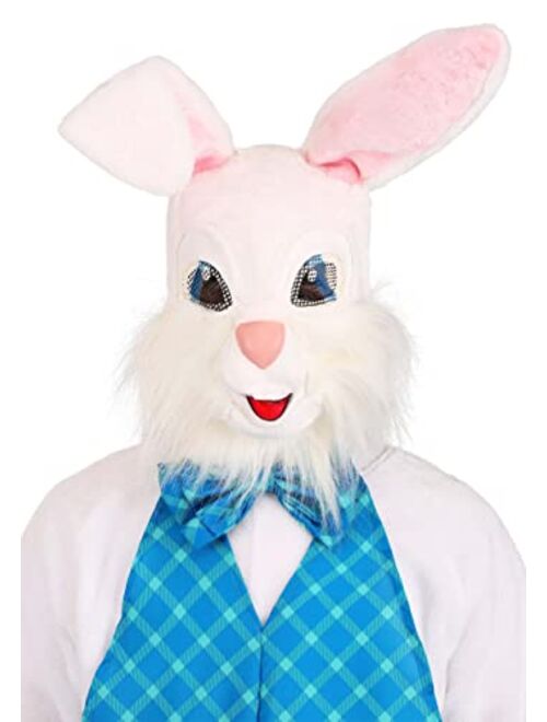 Fun Costumes Adult Easter Bunny Costume Animal Mascot Costume for Adults
