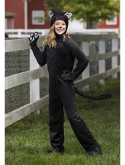 Black Cat Costume Kids Classic Black Cat Halloween Costume