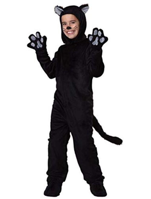 Fun Costumes Black Cat Costume Kids Classic Black Cat Halloween Costume