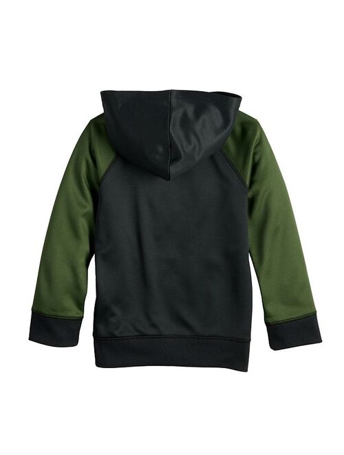 Boys 4-12 Jumping Beans Minecraft Creeper Fleece Active Graphic Hoodie