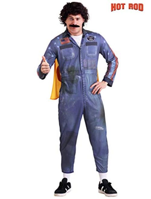 Fun Costumes Adult Hot Rod Kimble Costume Andy Samberg Hot Rod Costume Hotrod for Men Blue Costume