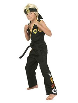 Cobra Kai Costume for Kids Child Karate Kid Costume