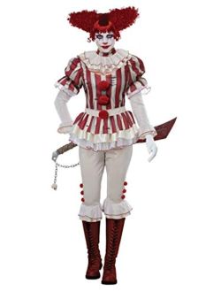 Women's Sadistic Clown Costume
