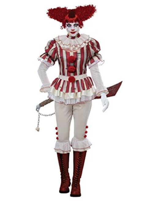 California Costumes Women's Sadistic Clown Costume
