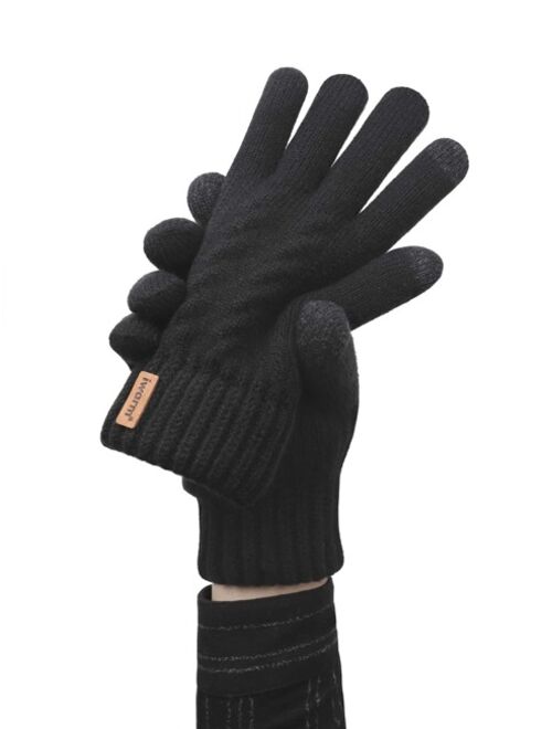 Shein Men Fleece Lined Gloves