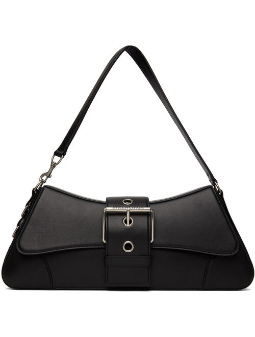 BALENCIAGA Black Large Lindsay Shoulder Bag
