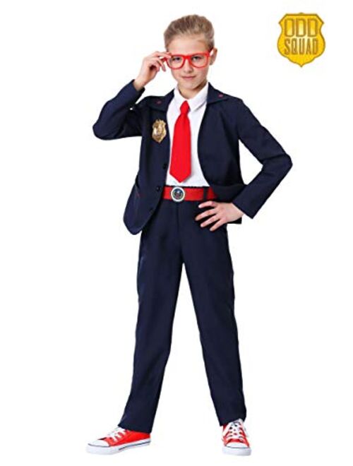 Fun Costumes Kid's Odd Squad Agent Costume Odd Squad Jacket Costume for Kids PBS Math Agent Suit